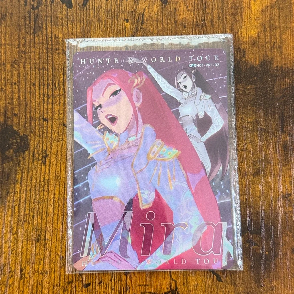 Kayou Netflix K-Pop Demon Hunters Mira Trading Card KPDH01-PR1-02 World Tour